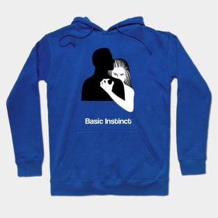 Basic Instinct Minimalist Movie Fan Art Sharon Stone Hoodie